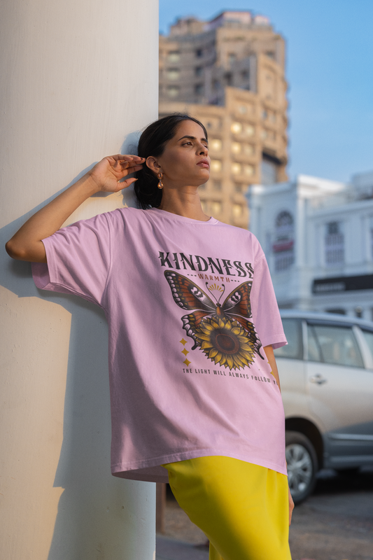 KINDNESS BUTTERFLY OVERSIZE T-SHIRT
